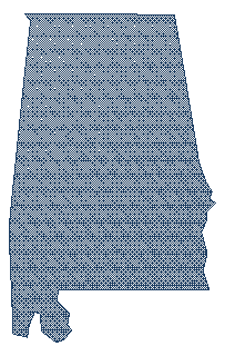 Alabama state silhouette