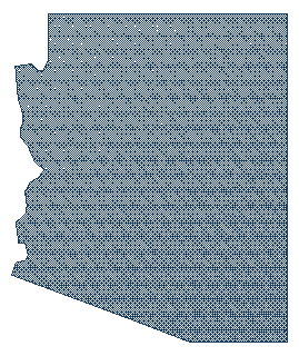 Arizona state silhouette