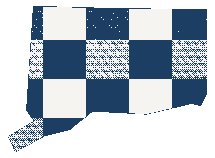 Connecticut state silhouette
