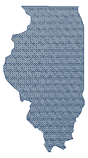 Illinois state silhouette