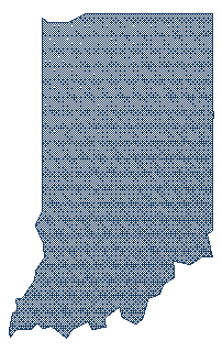 Indiana state silhouette