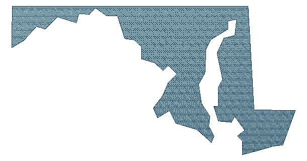 Maryland state silhouette