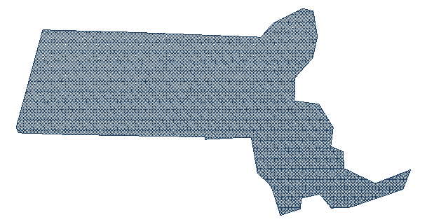 Massachusetts state silhouette