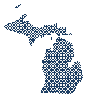 Michigan state silhouette