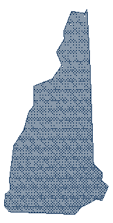 New Hampshire state silhouette