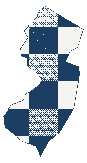 New Jersey state silhouette