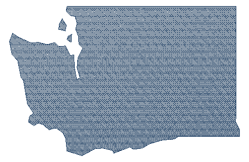Washington state silhouette