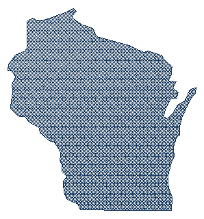 Wisconsin state silhouette